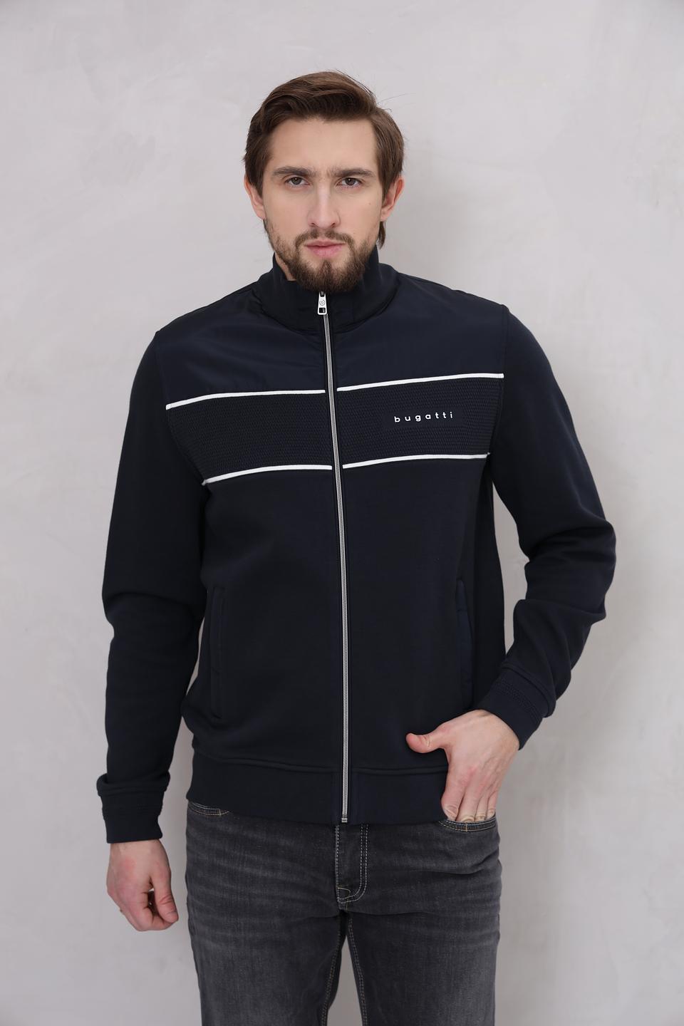 Кардиган Bugatti мужской тёмно-синий