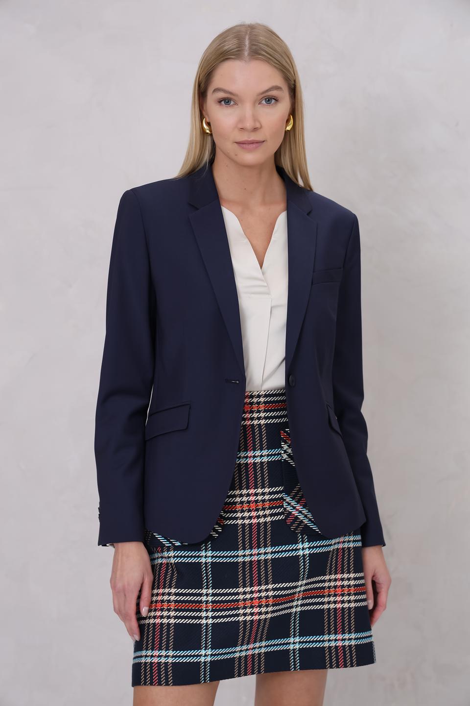 Жакет Cinque однобортный синий