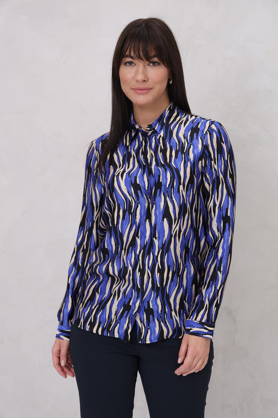 Рубашка Cinque с абстрактным принтом