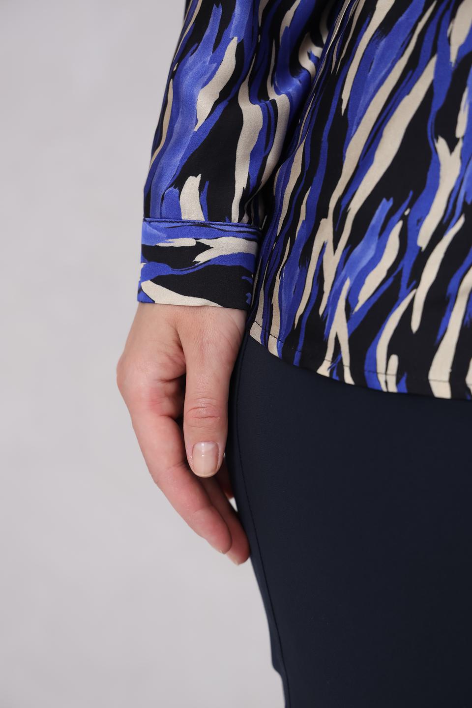 Рубашка Cinque с абстрактным принтом