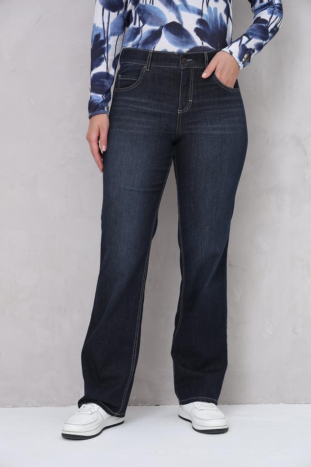 Джинсы клеш Angels тёмно-синие