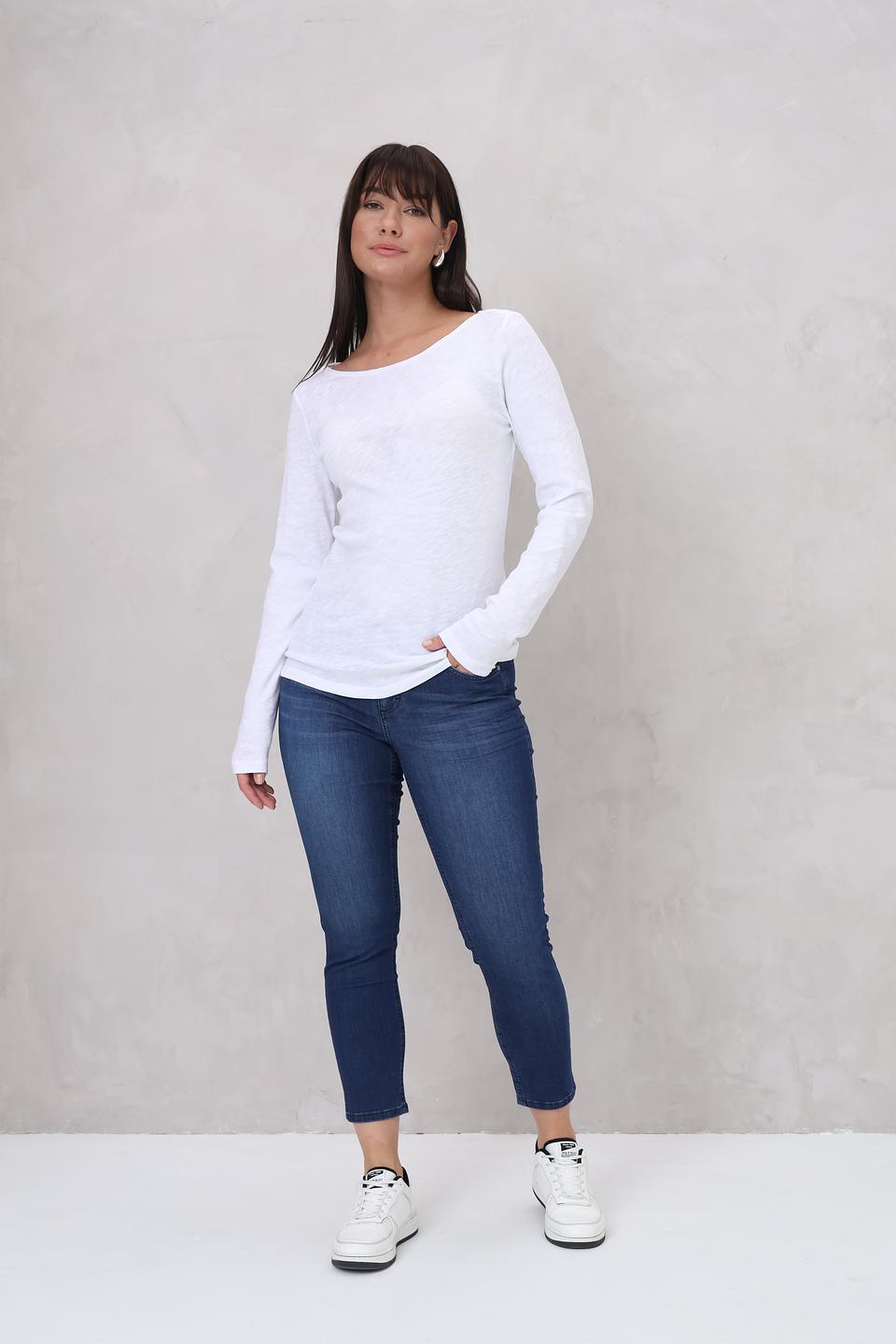 Джинсы Angels скинни тёмно-синие