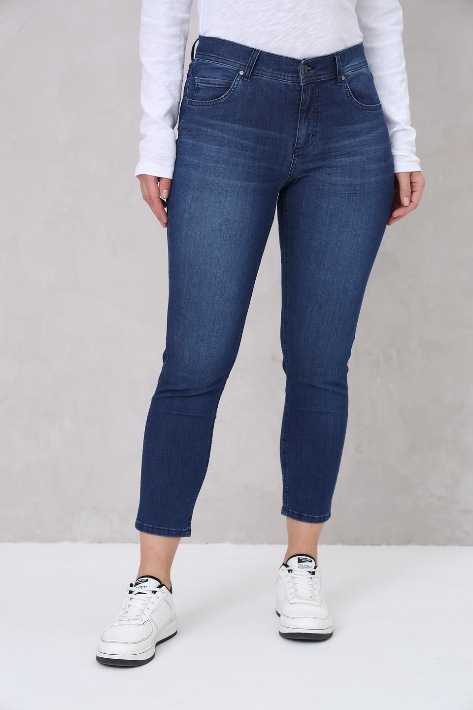 Джинсы Angels скинни тёмно-синие