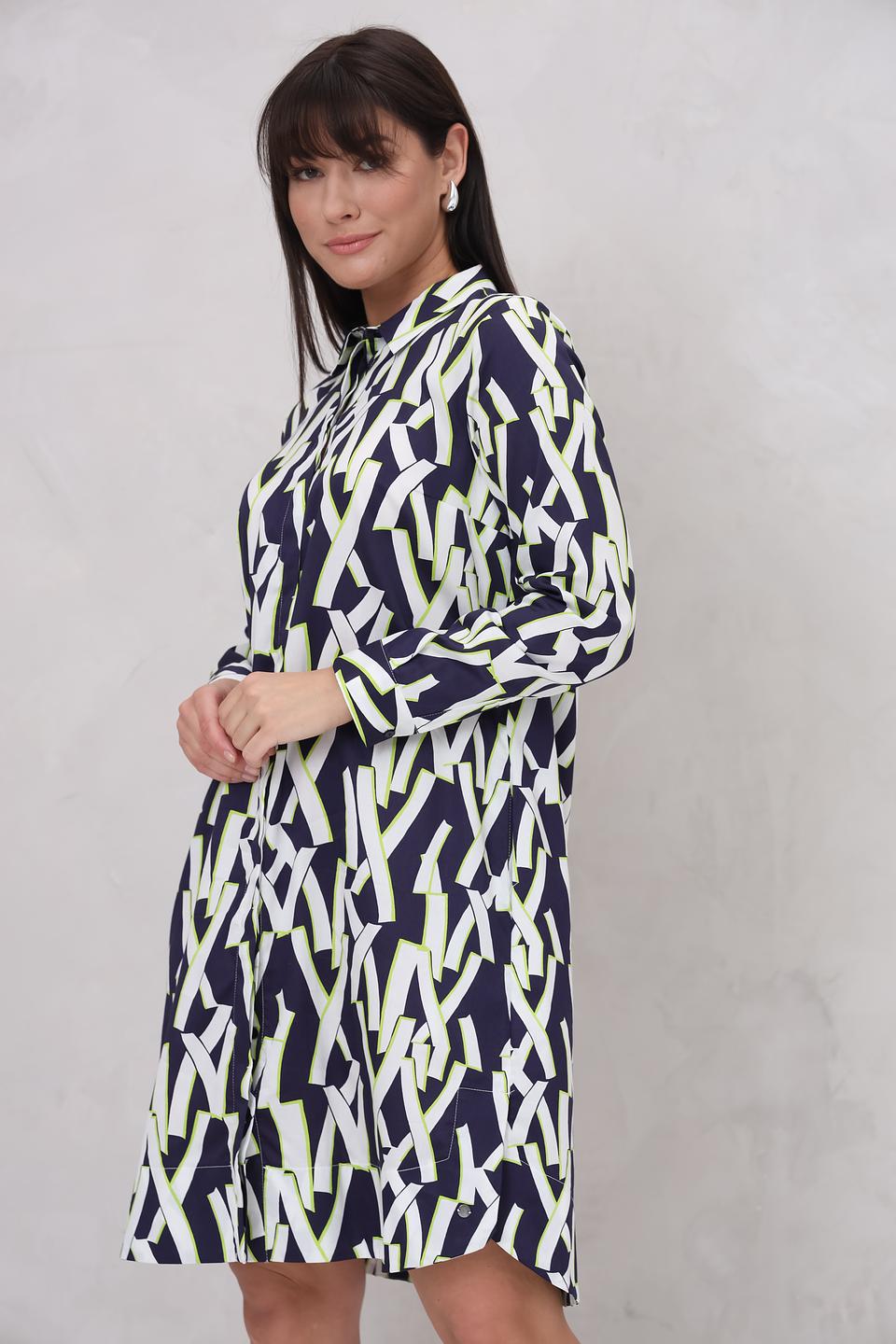 Платье Bugatti с геометрическим принтом