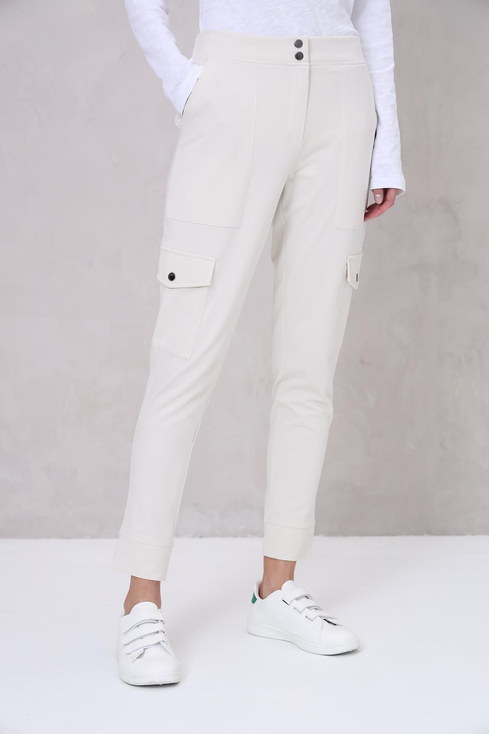 Брюки карго Lecomte бежевые