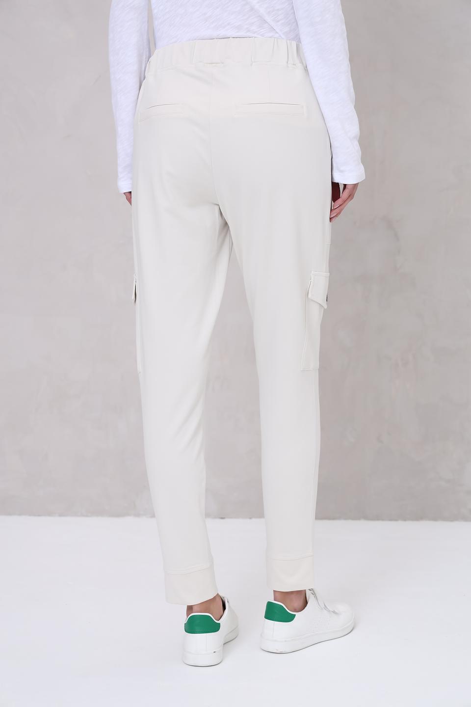 Брюки карго Lecomte бежевые