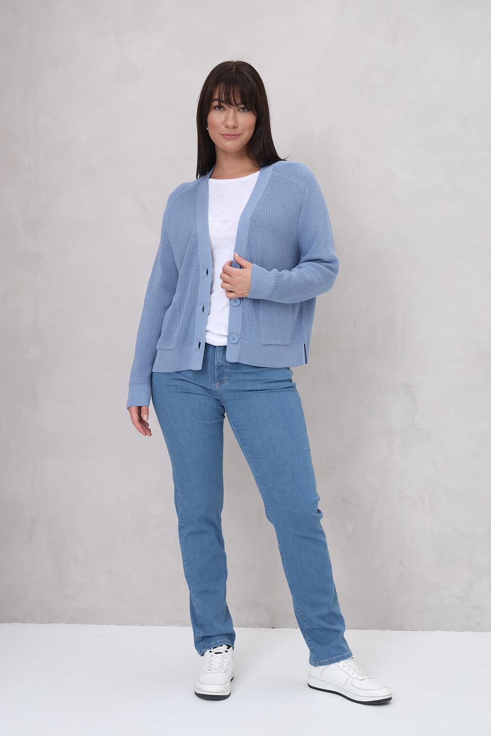 Кардиган Lecomte голубой