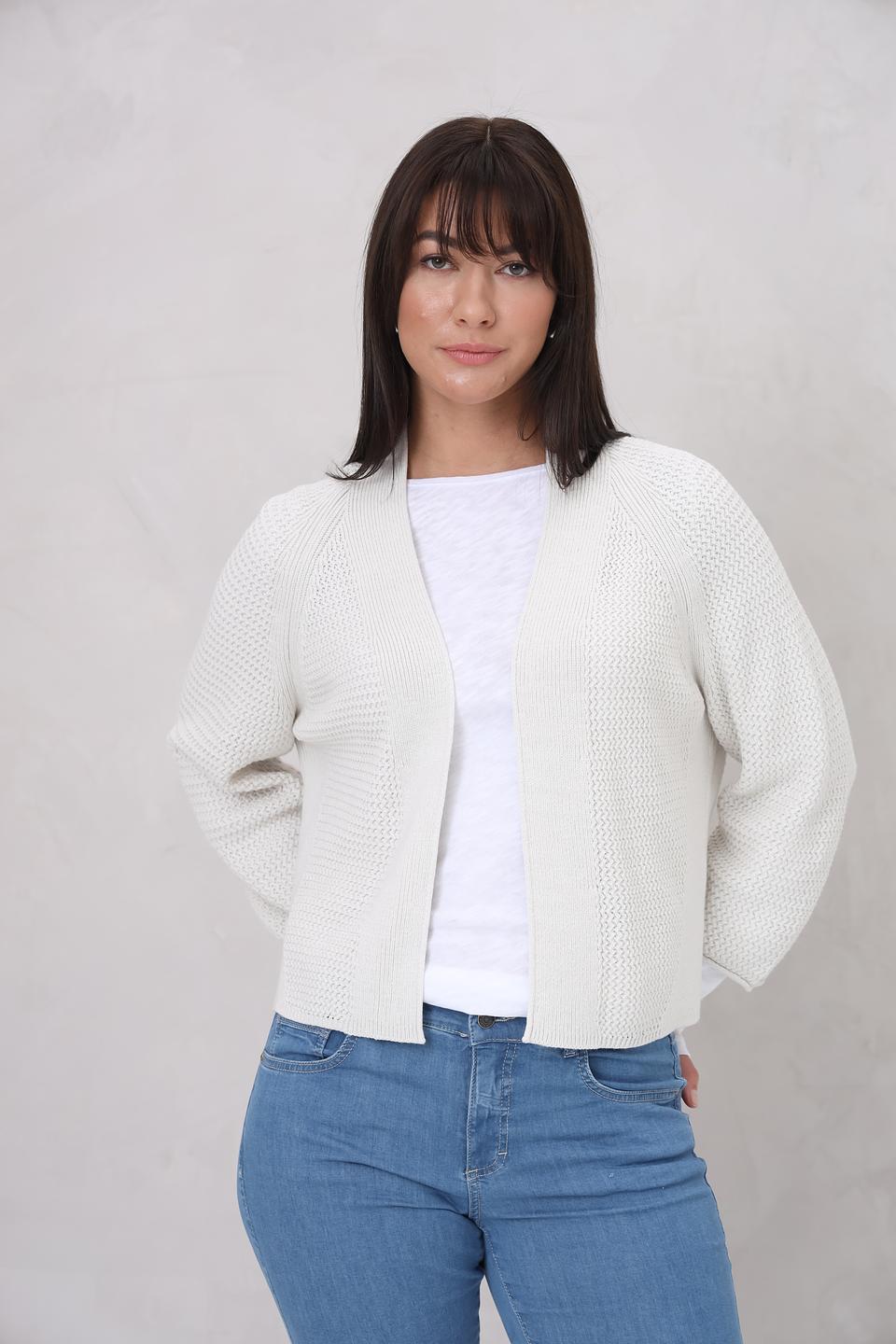 Кардиган Lecomte молочный