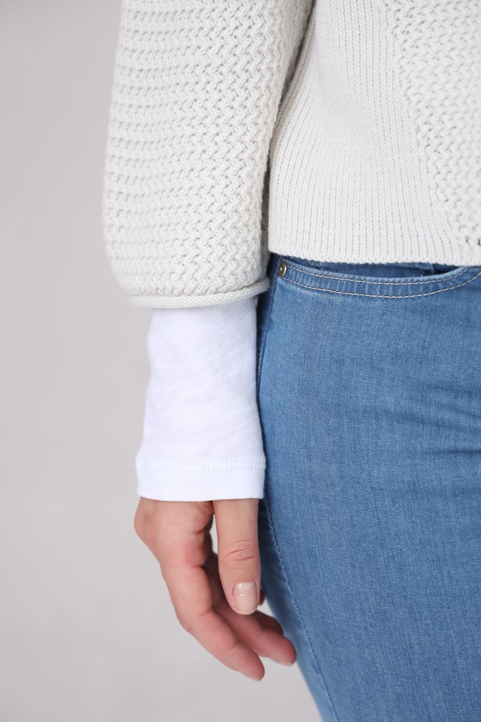 Кардиган Lecomte молочный