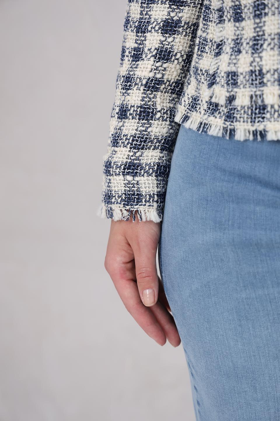 Жакет Lecomte в клетку