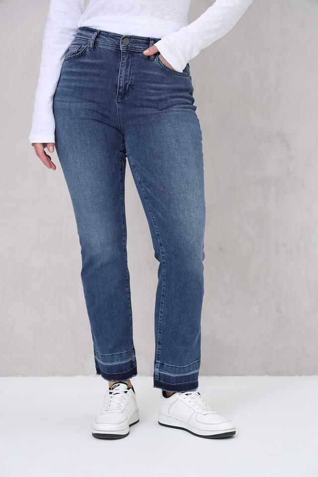 Джинсы Lecomte с потертостями indigo