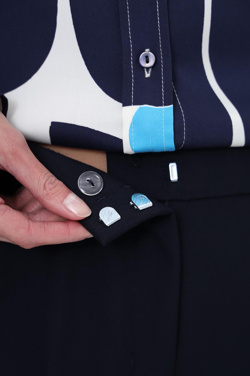 Брюки Gardeur классические темно-синие