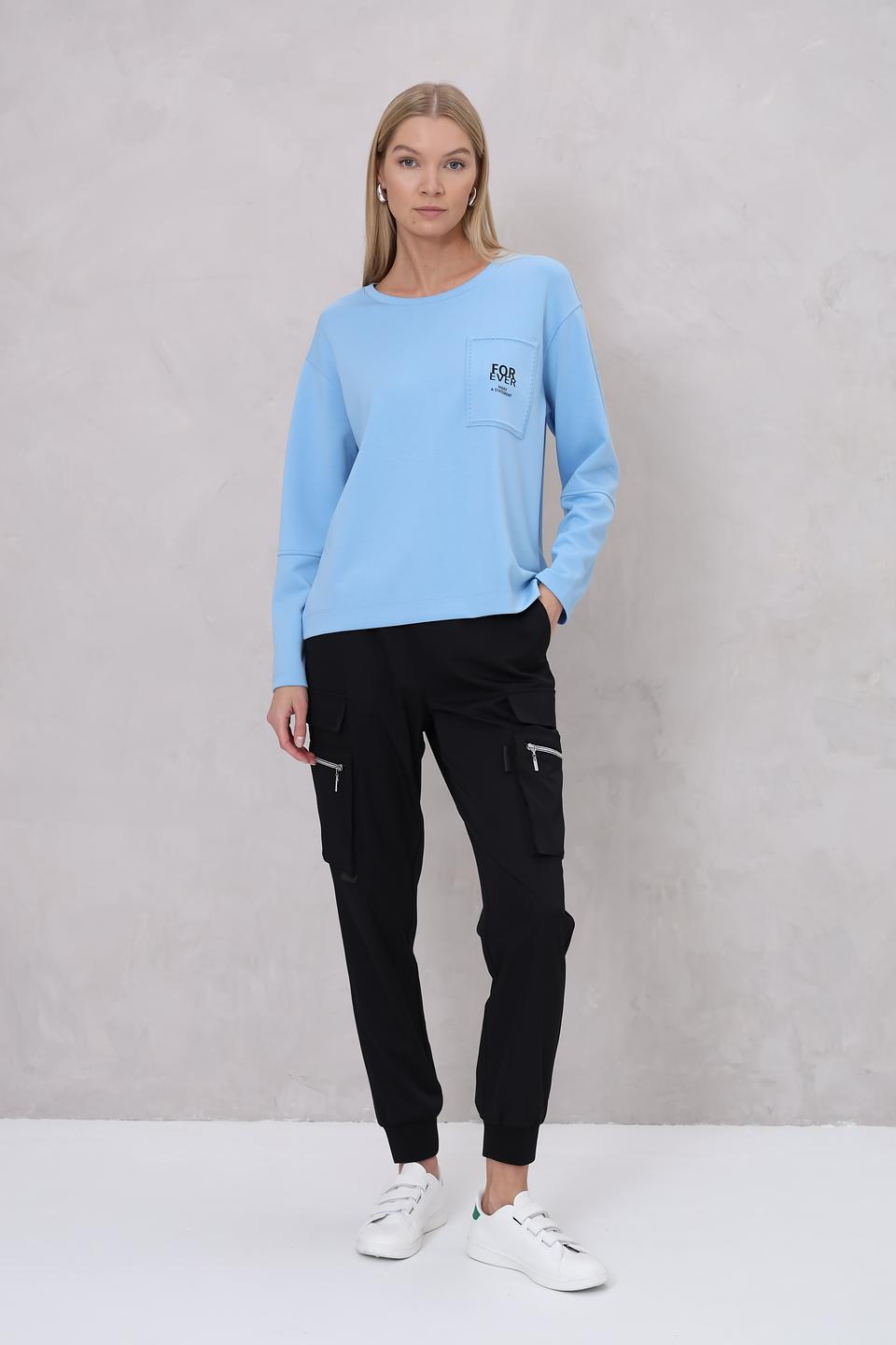 Брюки Monari чёрные с карманами