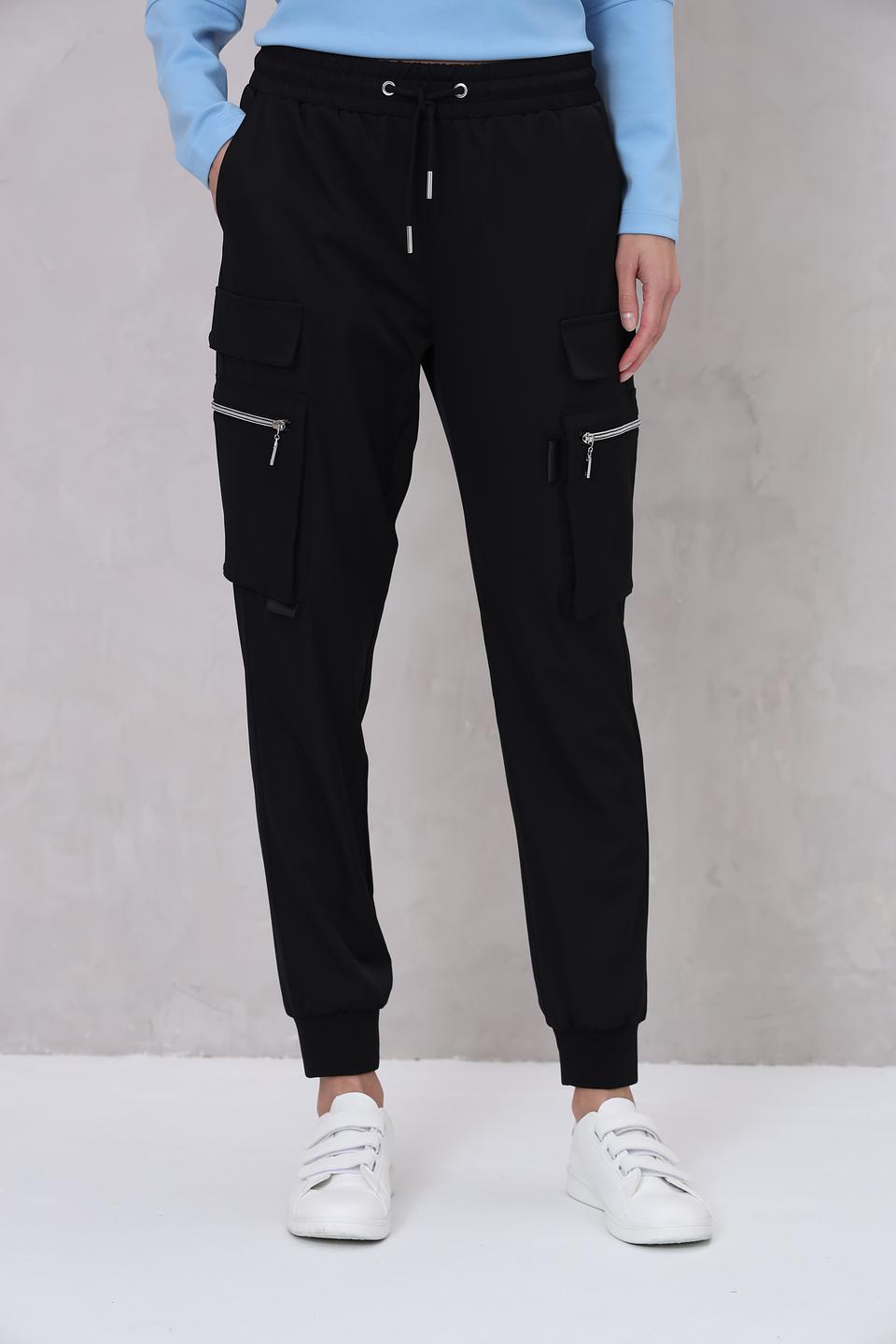 Брюки Monari чёрные с карманами