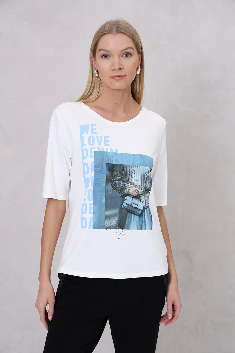 Футболка Monari с принтом