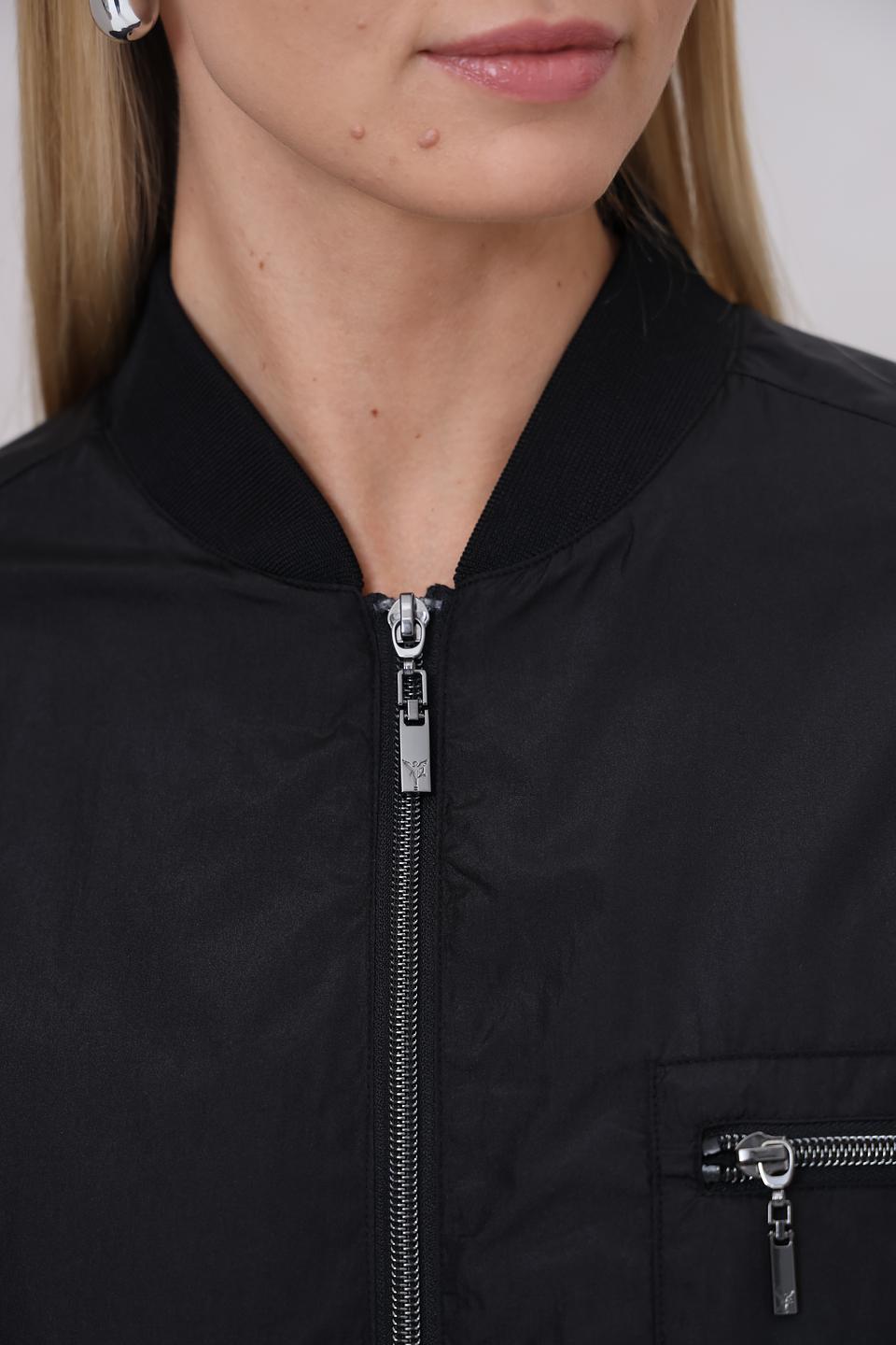 Плащ Monari чёрный оверсайз