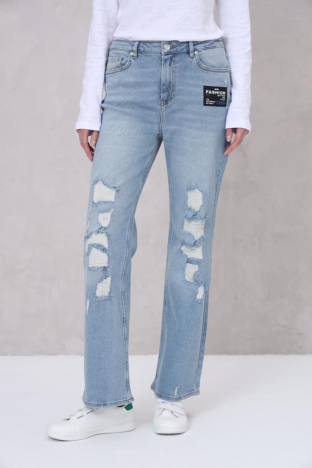 Джинсы Monari с рваностями голубые
