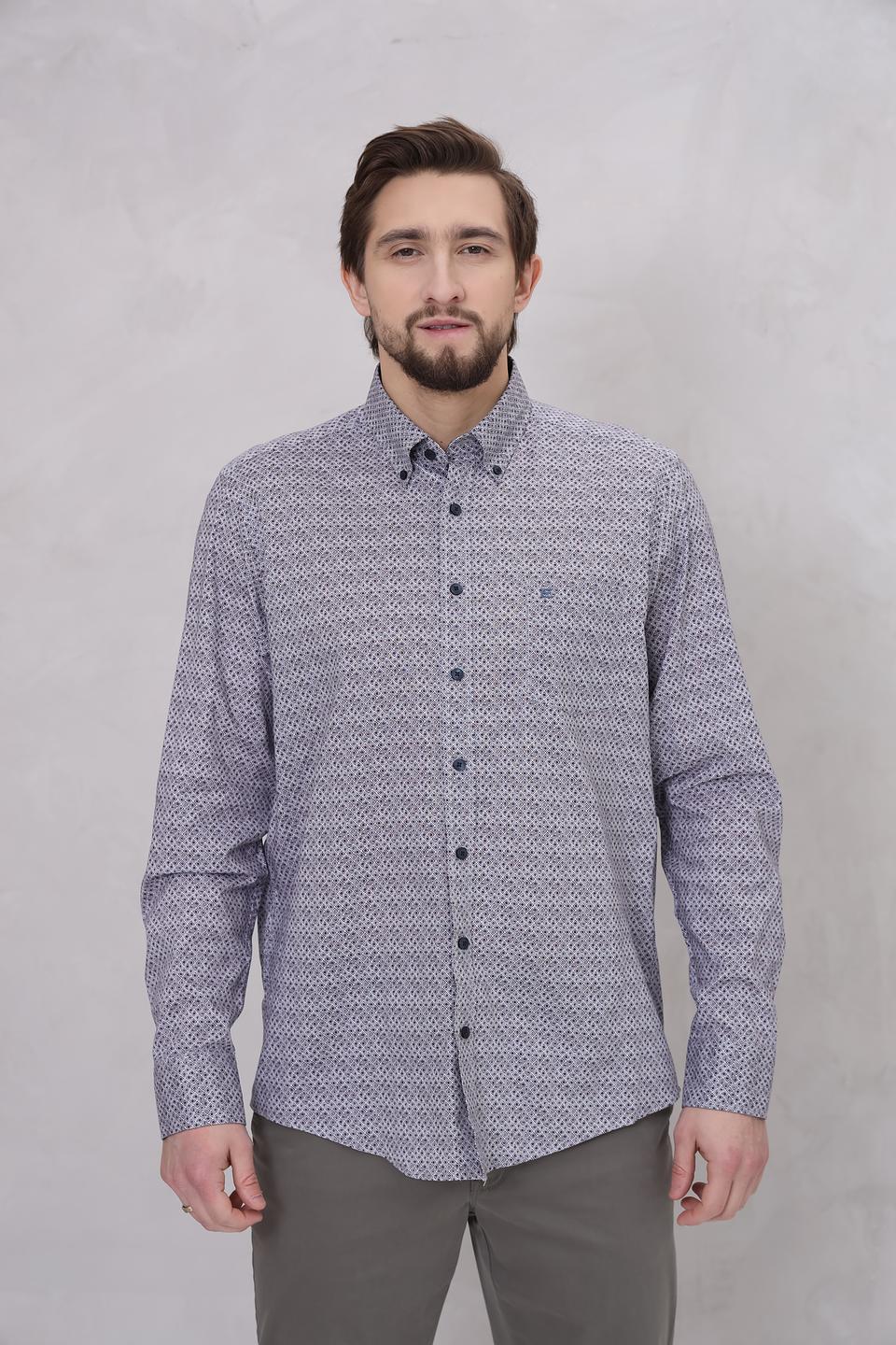 Рубашка Casa Moda с принтом