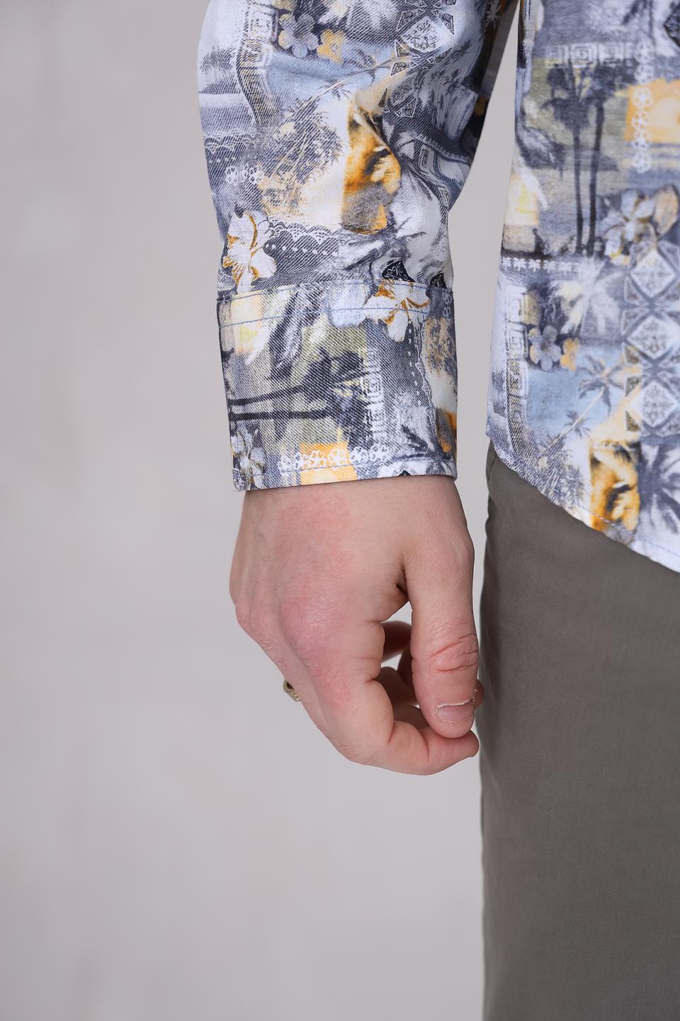 Рубашка Casa Moda с принтом