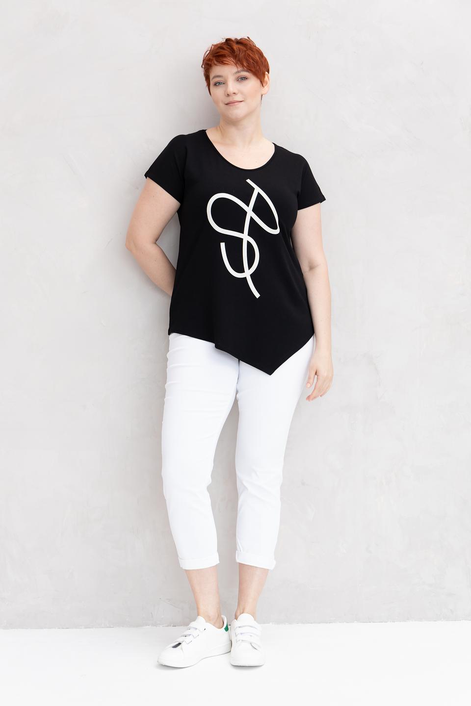 Джинсы капри Doris Streich белые