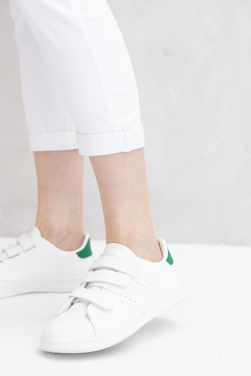 Джинсы капри Doris Streich белые