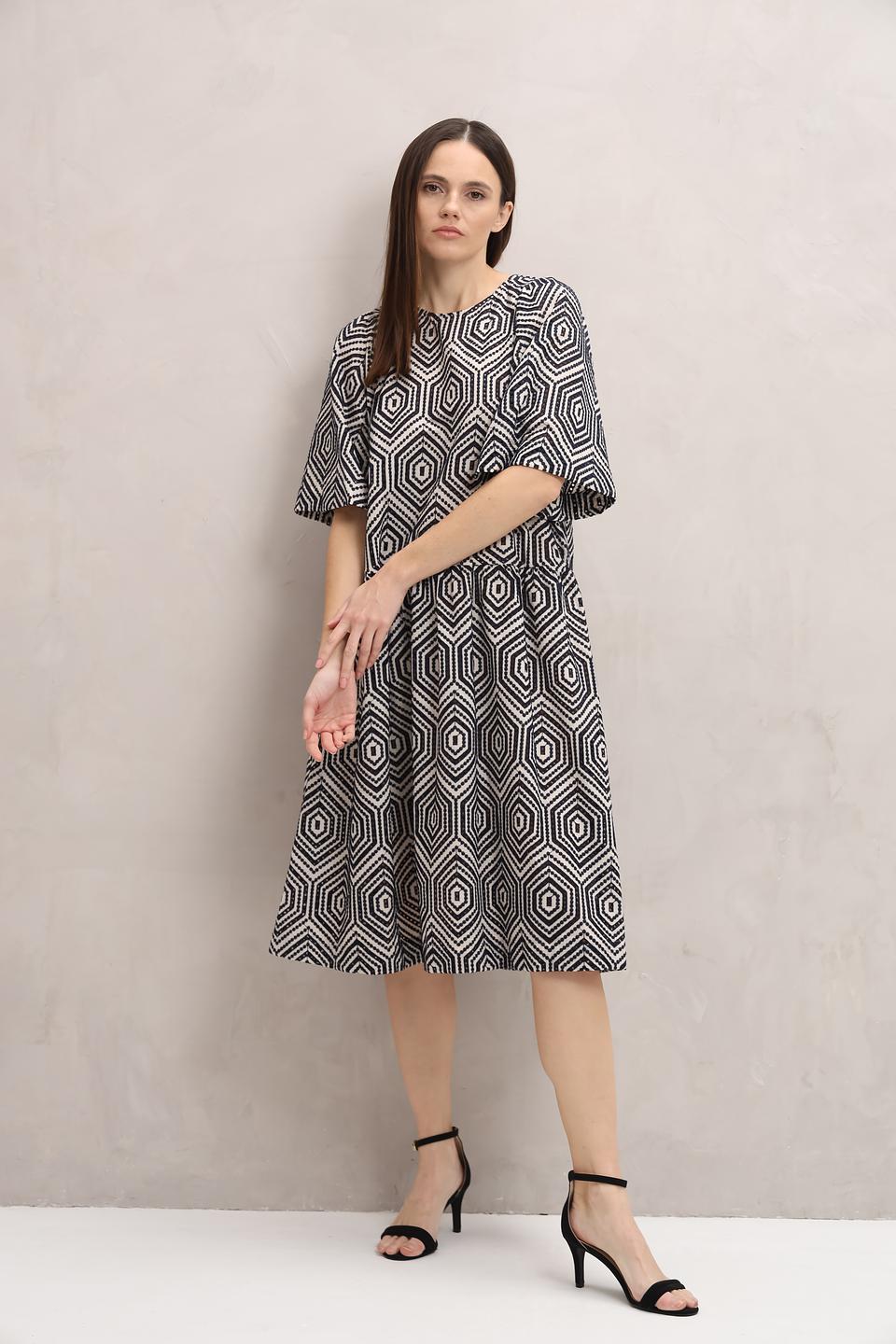 Платье Seidensticker с геометрическим принтом