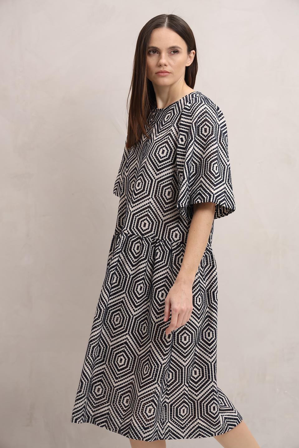 Платье Seidensticker с геометрическим принтом