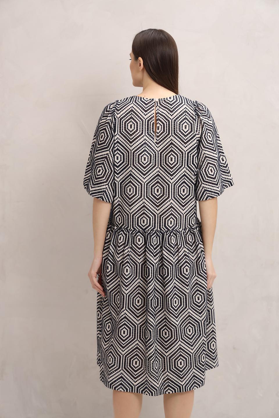 Платье Seidensticker с геометрическим принтом