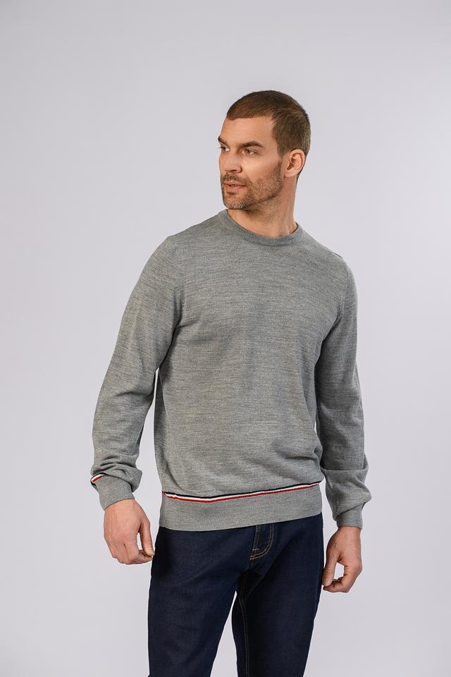 Пуловер Hechter серый с полосками