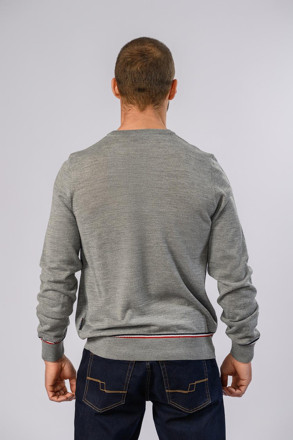 Пуловер Hechter серый с полосками