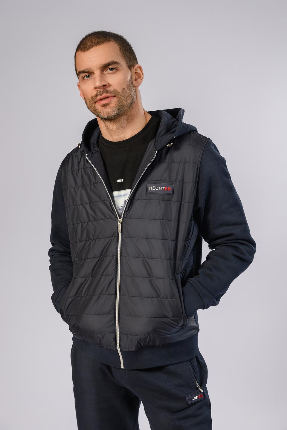 Кардиган Hechter стеганый синий