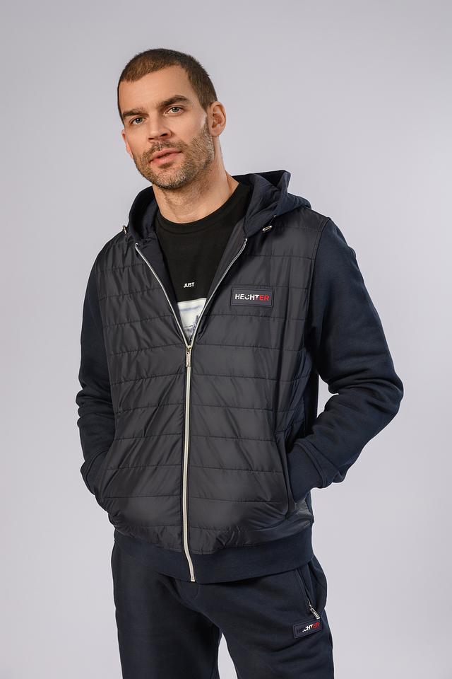 Кардиган Hechter стеганый синий