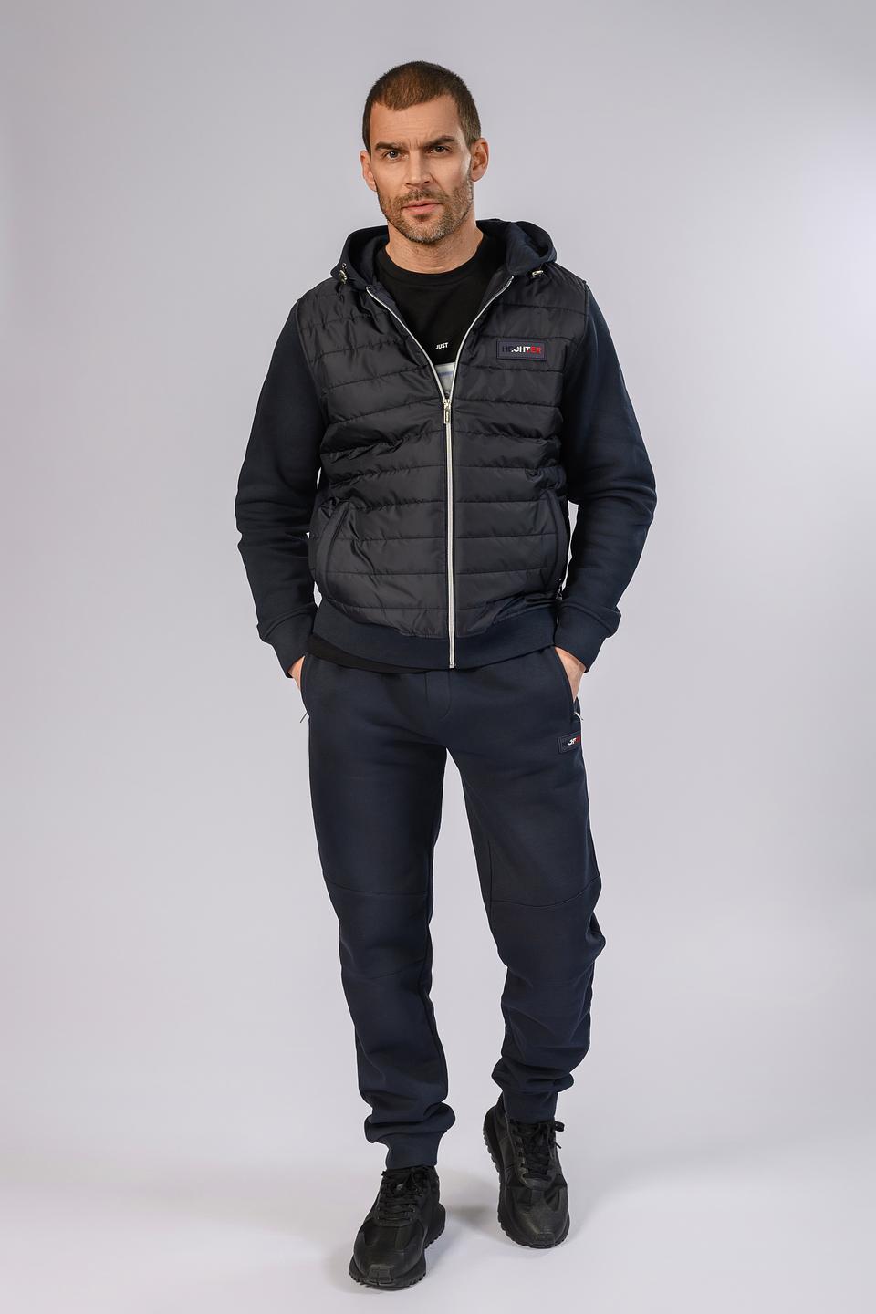 Кардиган Hechter стеганый синий