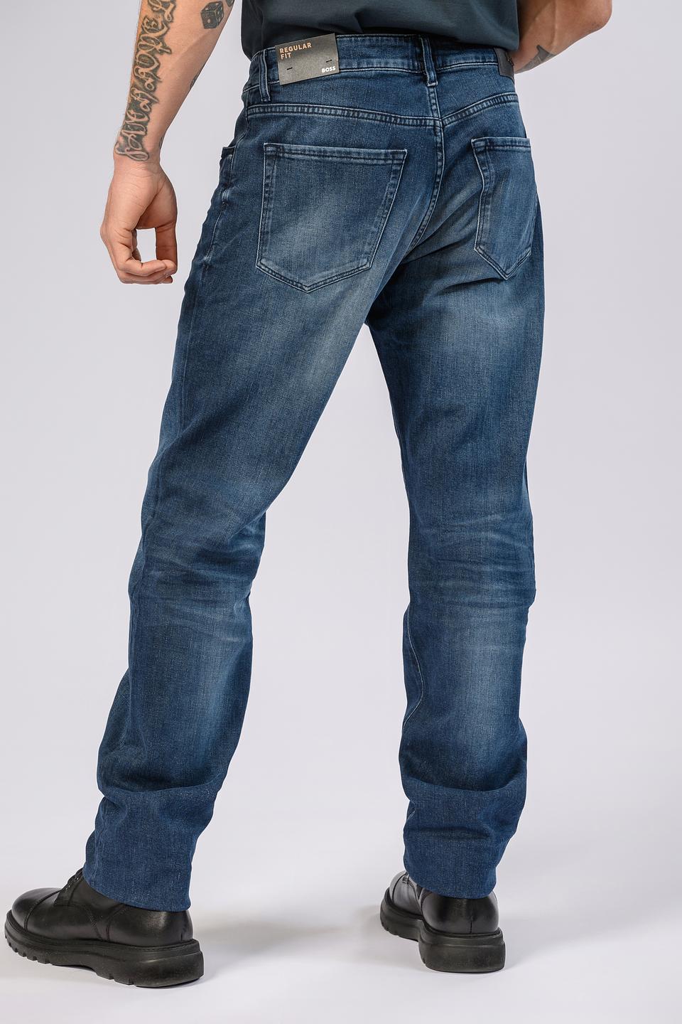 Джинсы Boss Black Regular Fit синие
