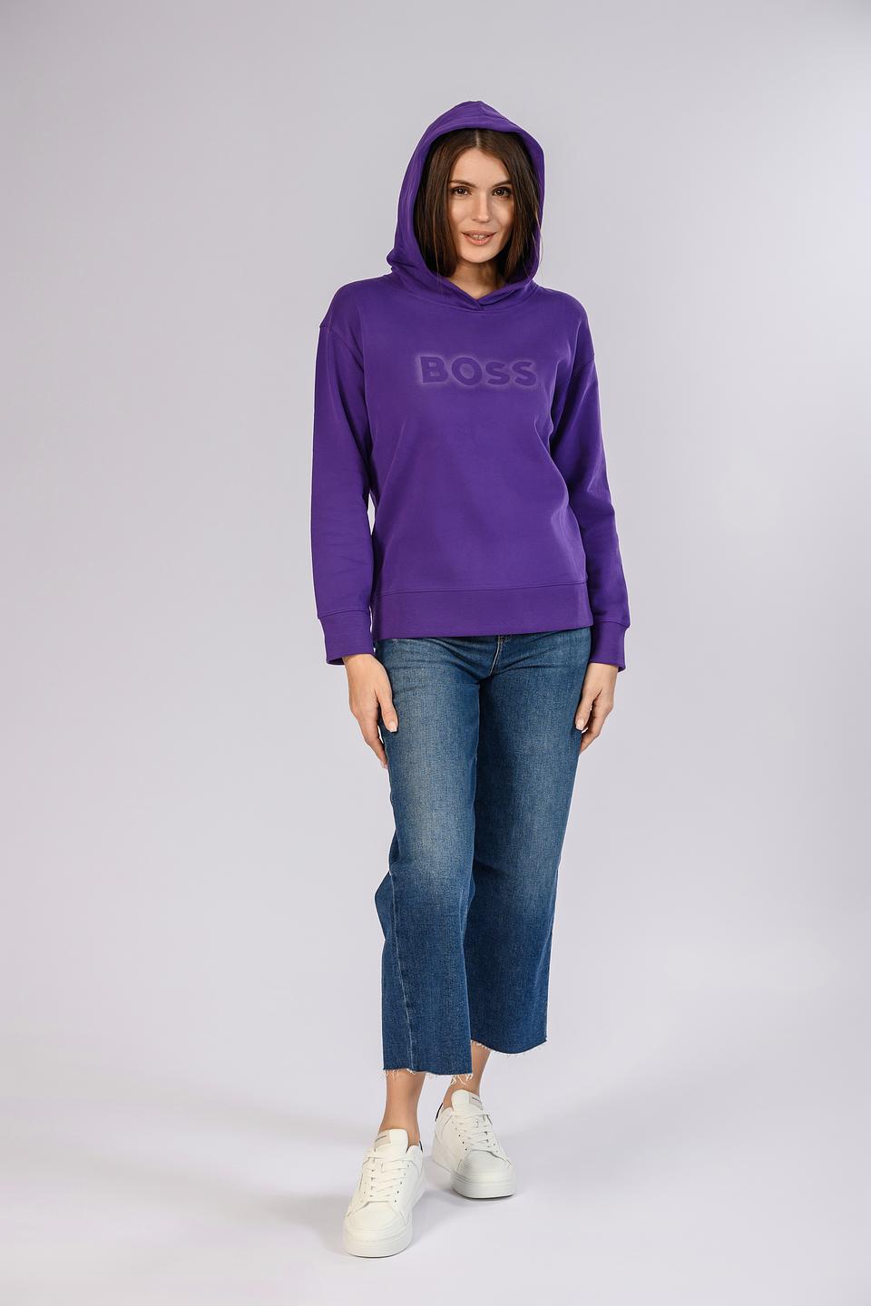 Толстовка Boss Orange фиолетовая