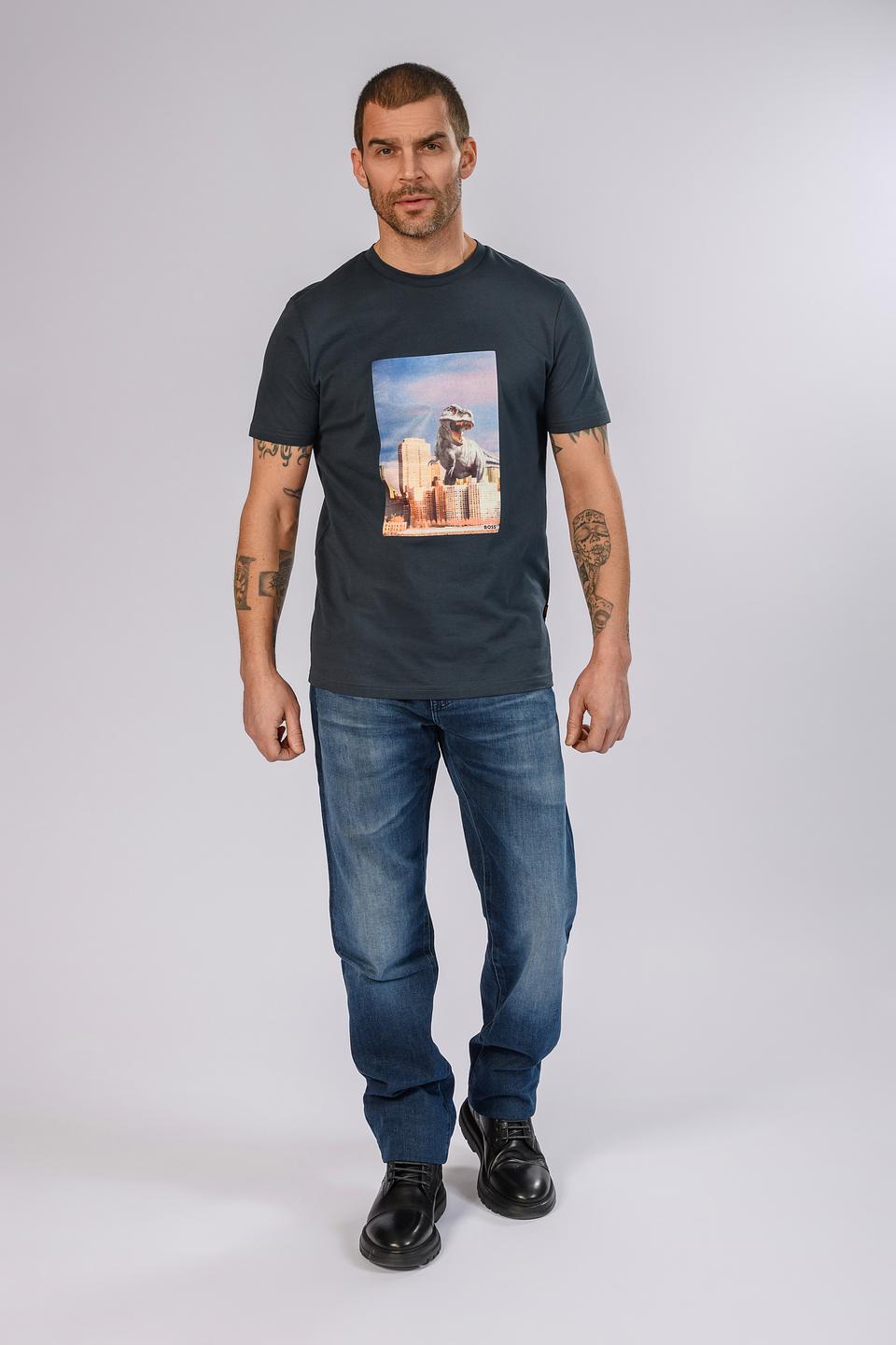 Футболка Boss Orange с динозавром