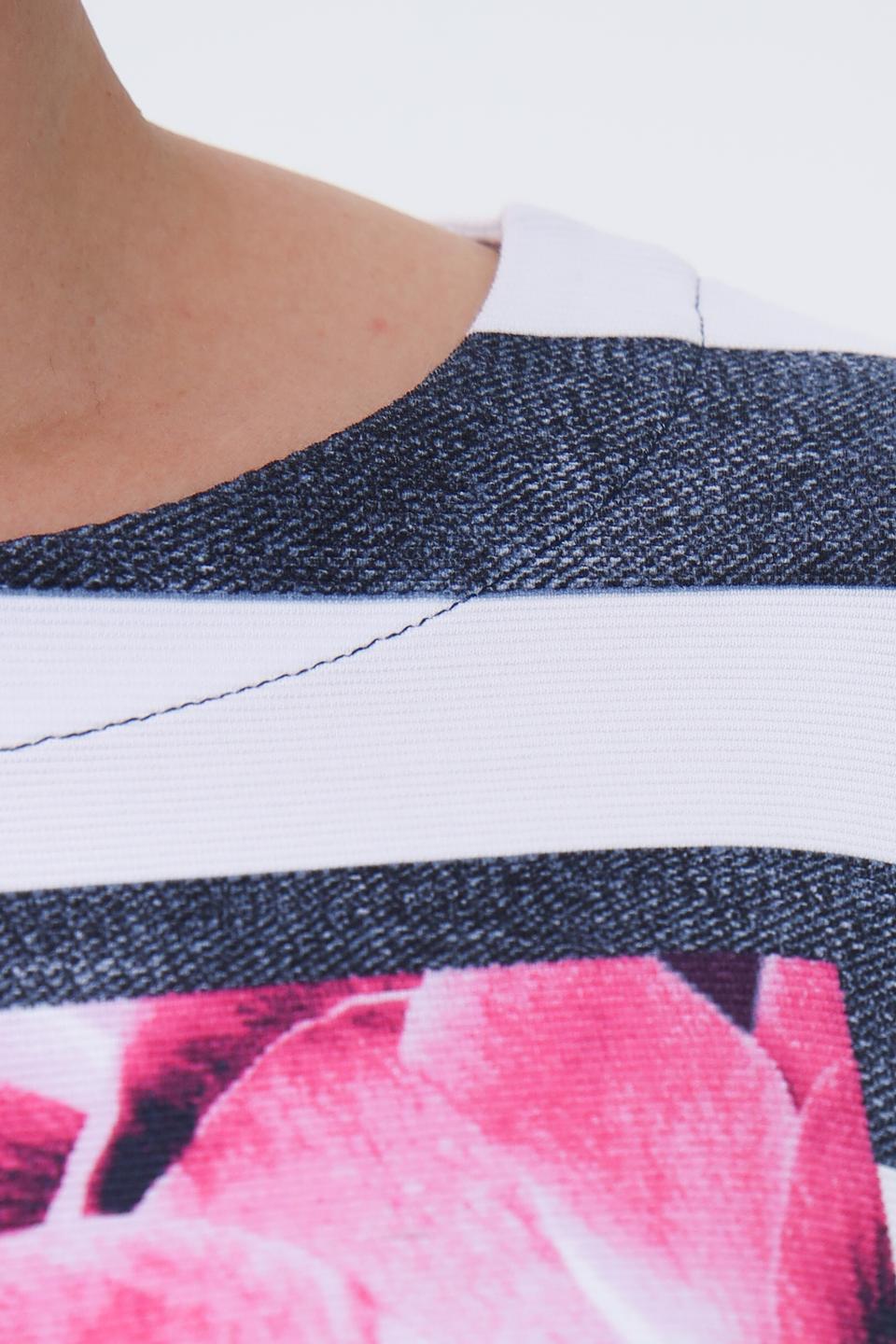 Пуловер Rabe collection в полоску