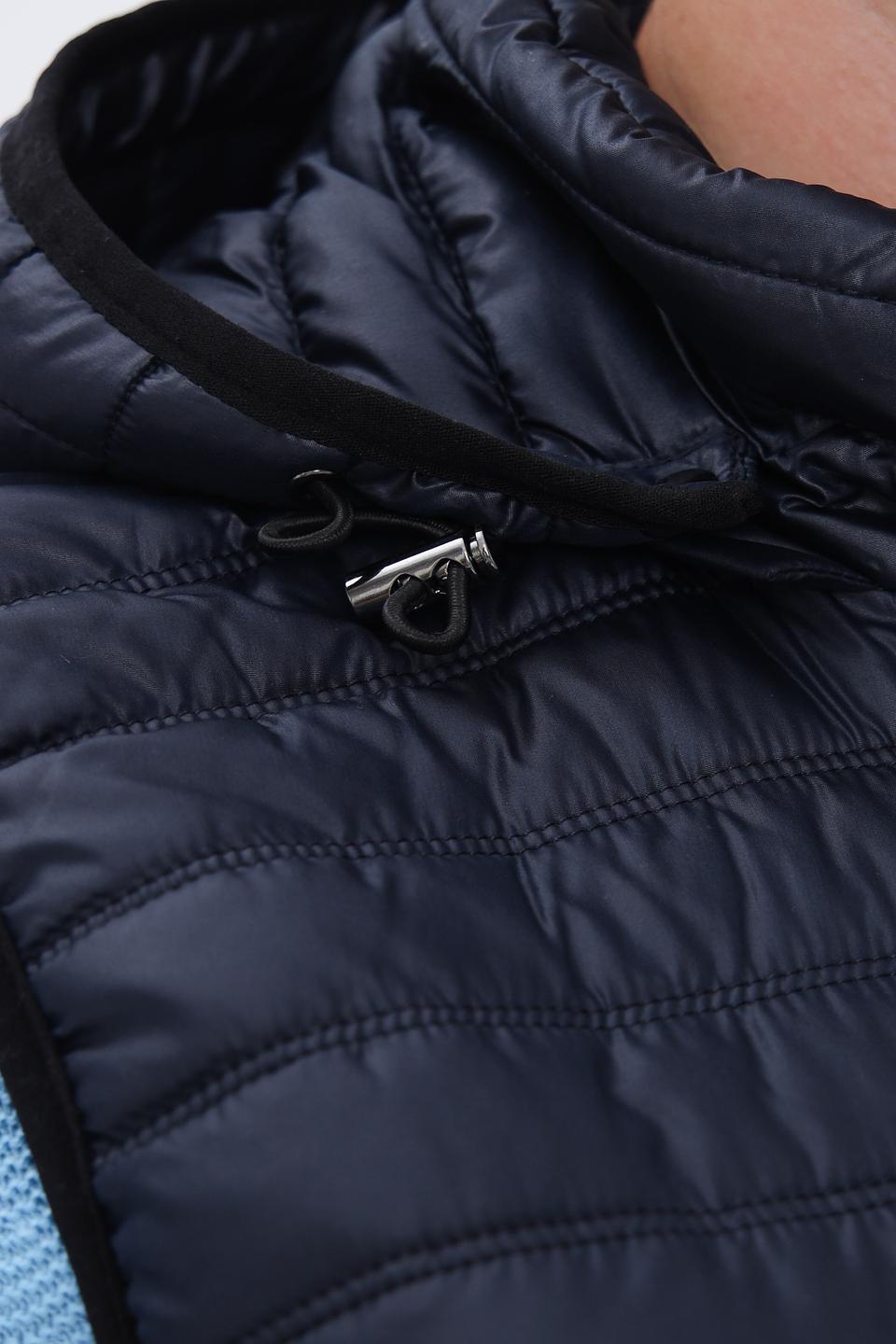 Жилет Lebek стеганый, темно-синий