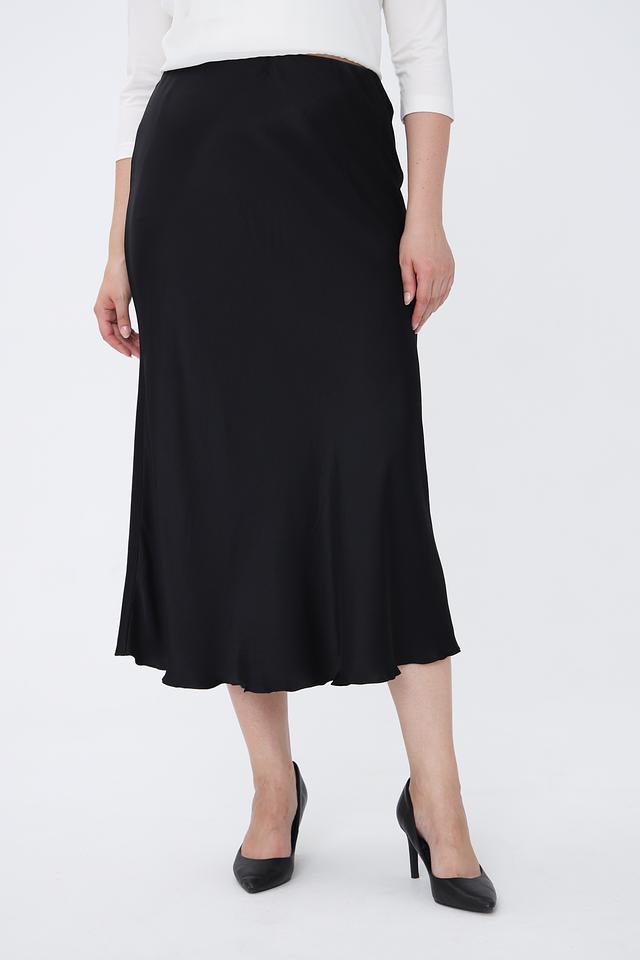 Юбка Lecomte чёрная миди