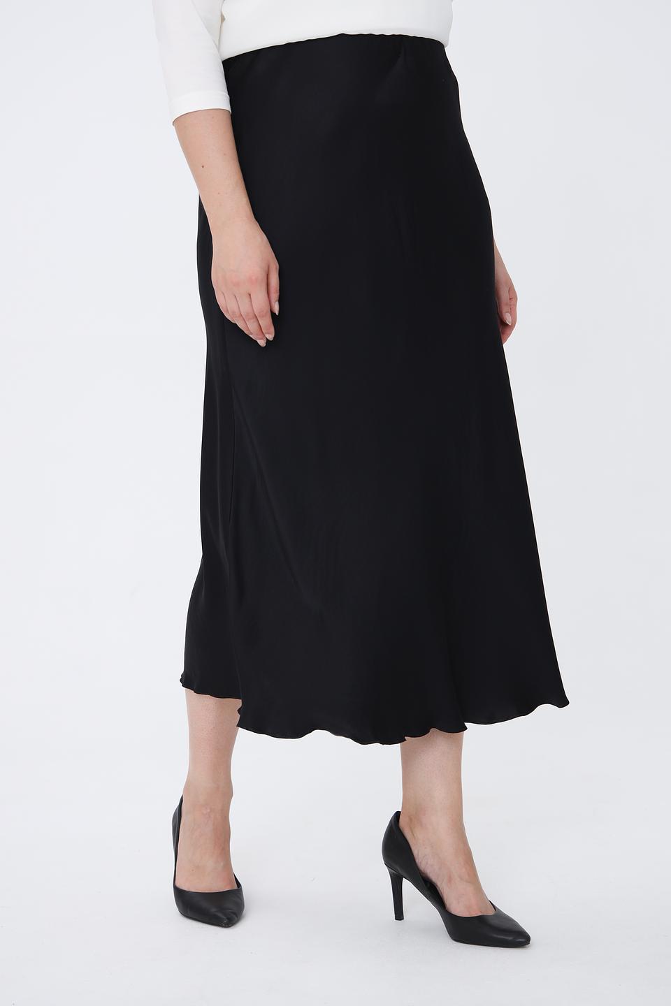 Юбка Lecomte чёрная миди