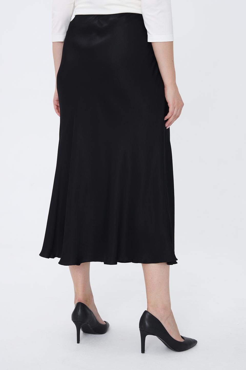 Юбка Lecomte чёрная миди