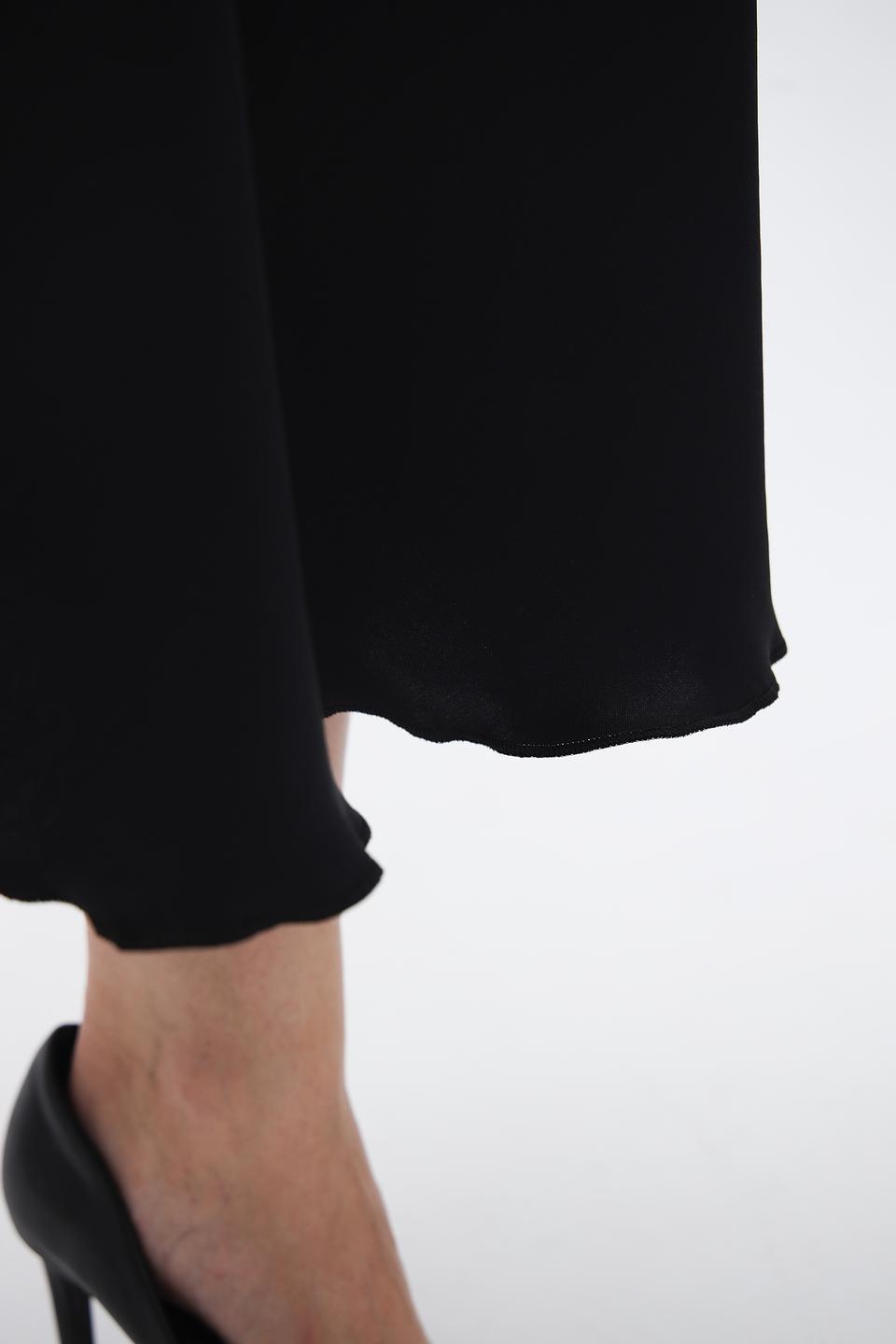 Юбка Lecomte чёрная миди