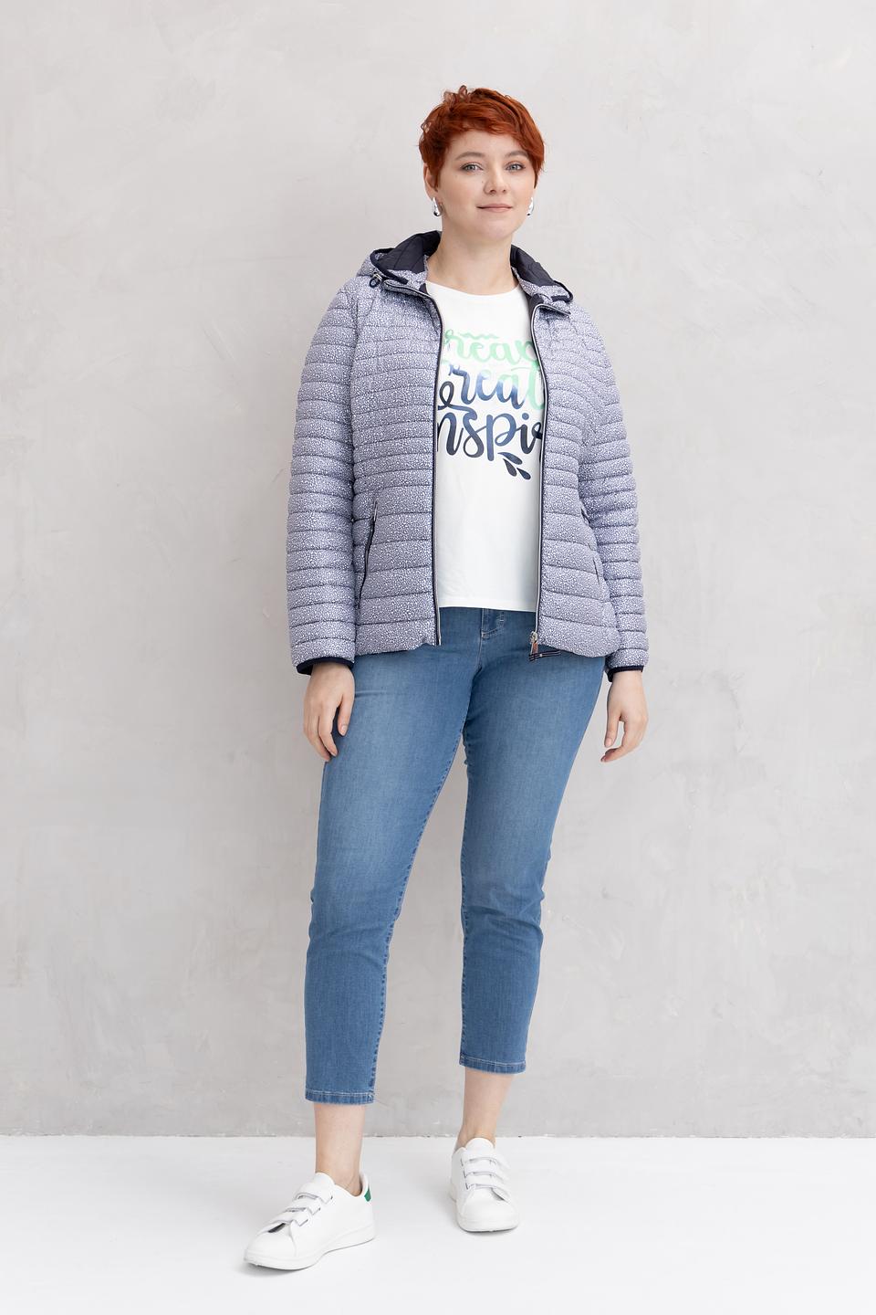 Куртка Lebek стеганая серая