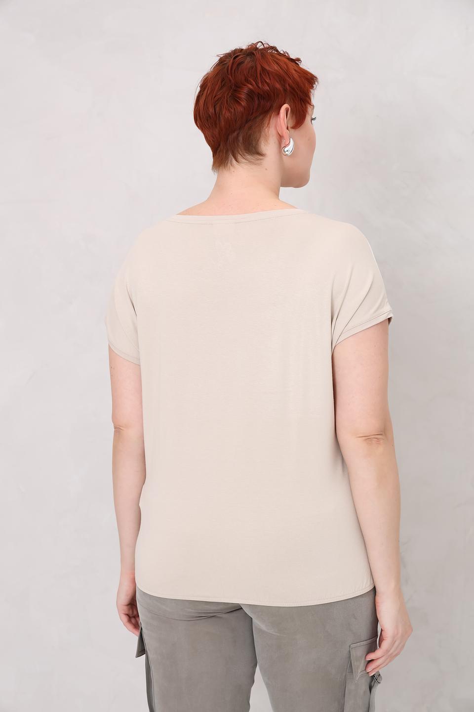 Футболка Lebek с принтом