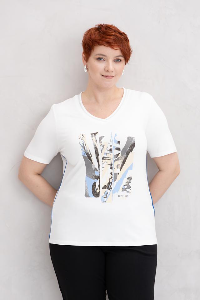 Футболка Barbara Lebek с принтом