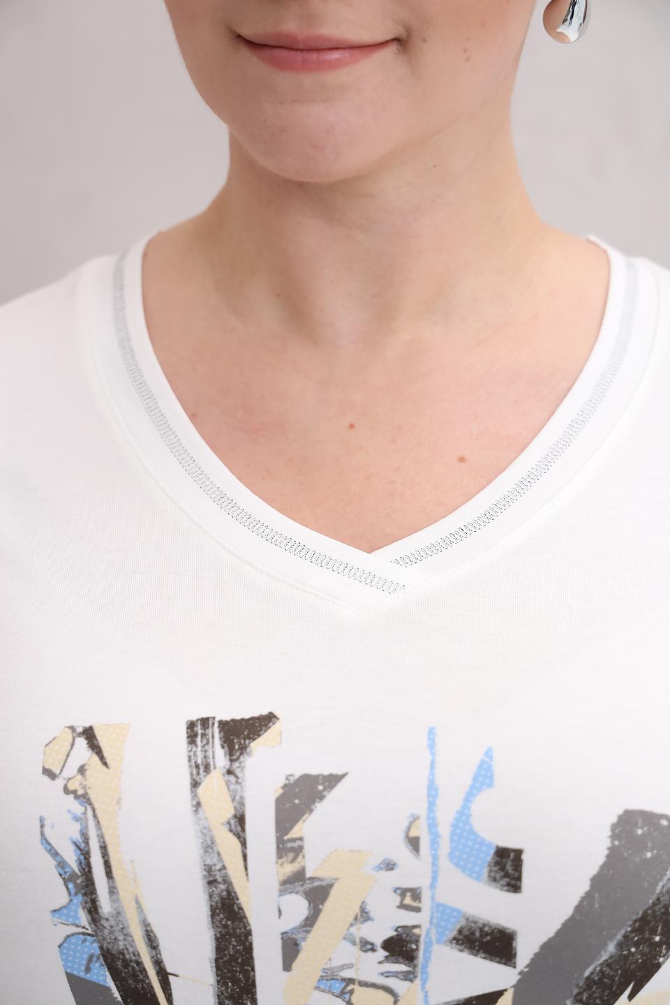 Футболка Barbara Lebek с принтом