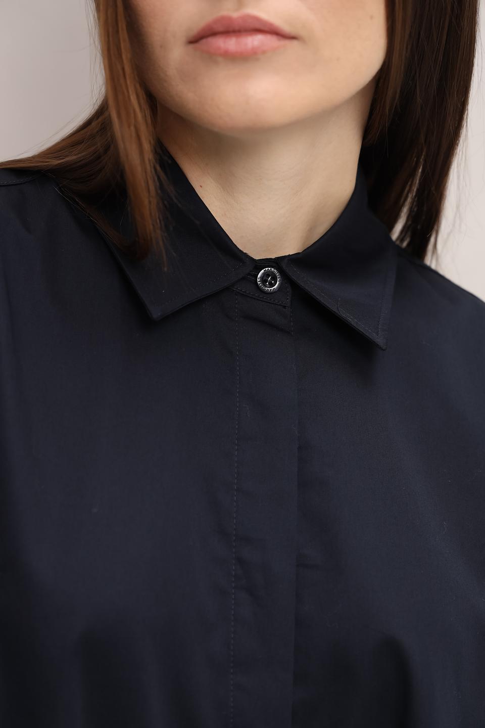 Платье рубашка Margittes тёмно-синее