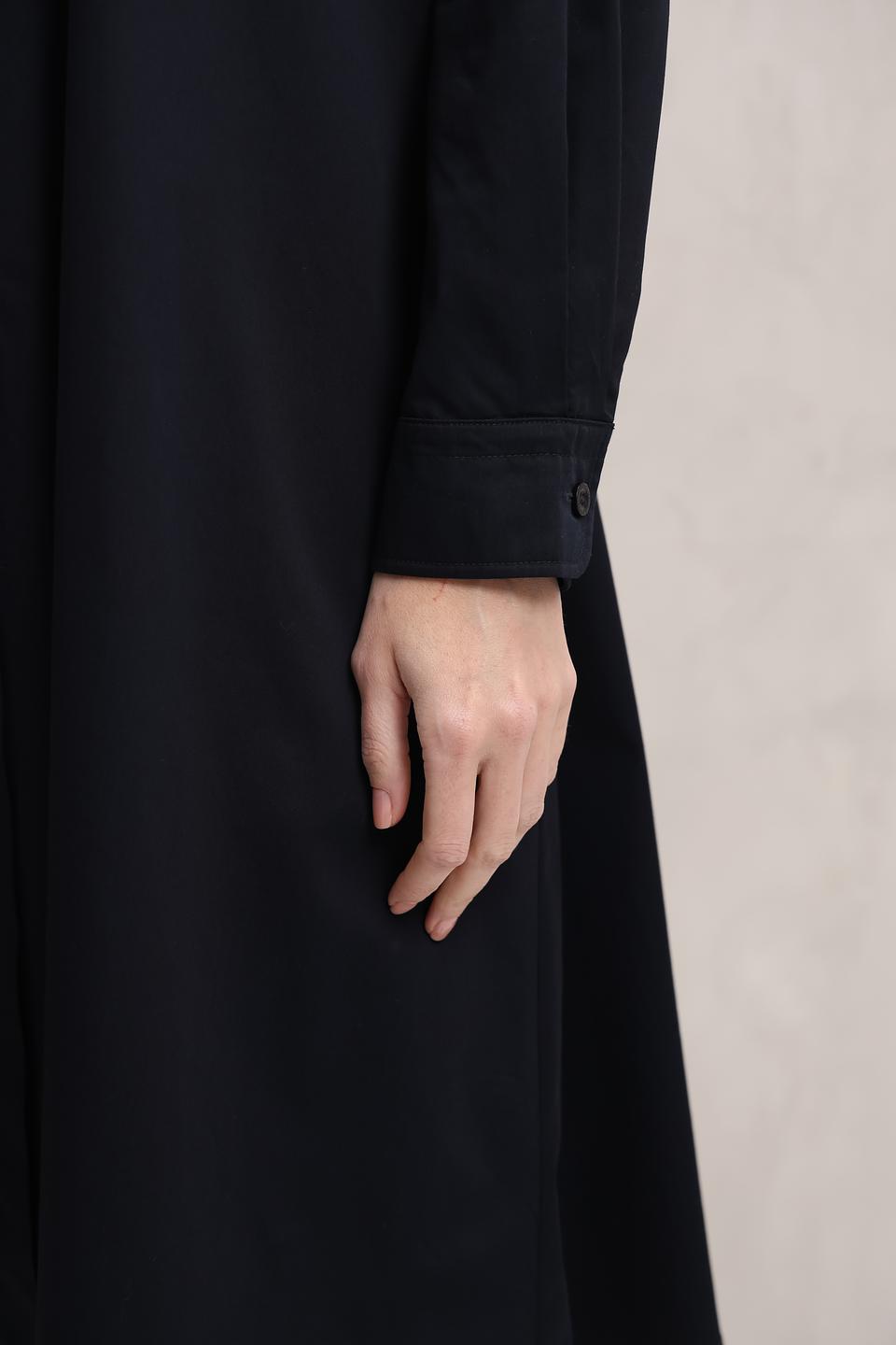 Платье рубашка Margittes тёмно-синее