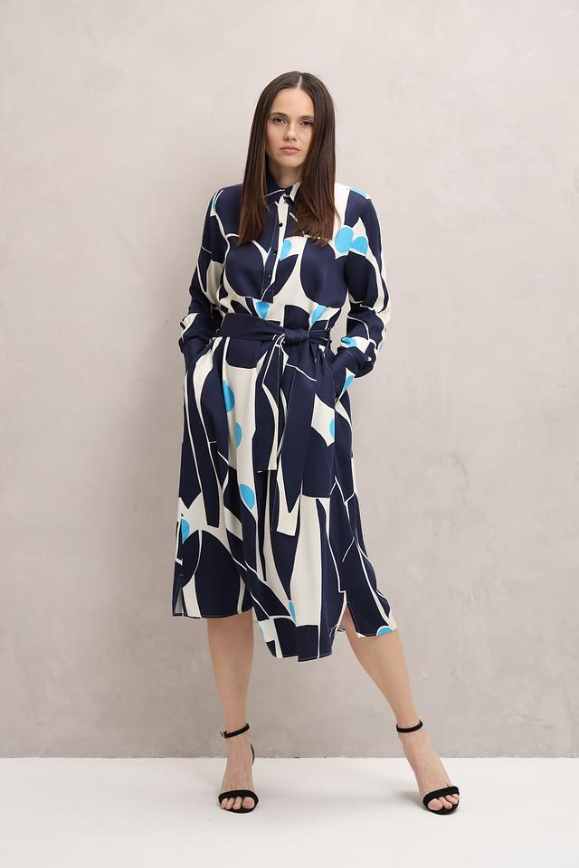 Платье Bugatti с принтом