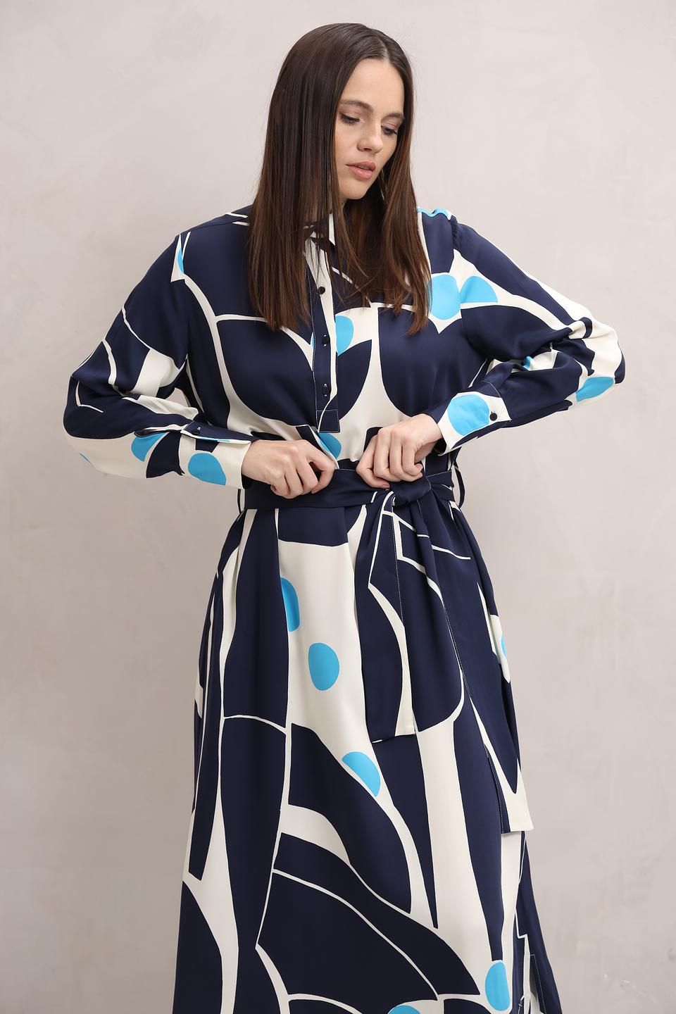 Платье Bugatti с принтом